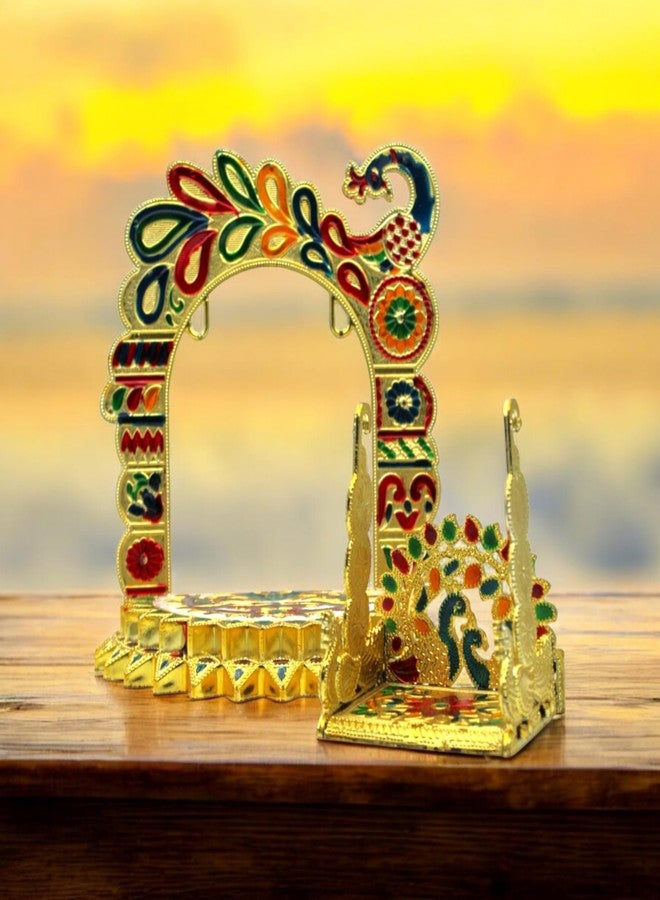 LAZYwindow Laddu Gopal Jhula - كريشنا سوينغ بالانا، بال جوبال ثاكورجي جولا، تصميم متين وأنيق (عبوة من قطعة واحدة) - Image 3